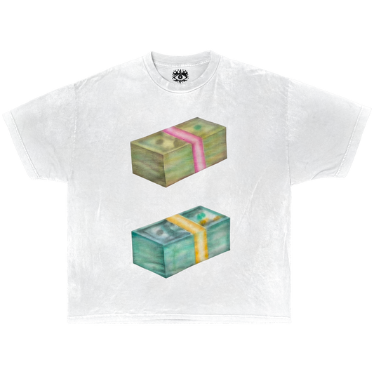 Money Streetwear Boxy Tee Cotton Boxy Fit 240 GSM Unisex Tee Premium